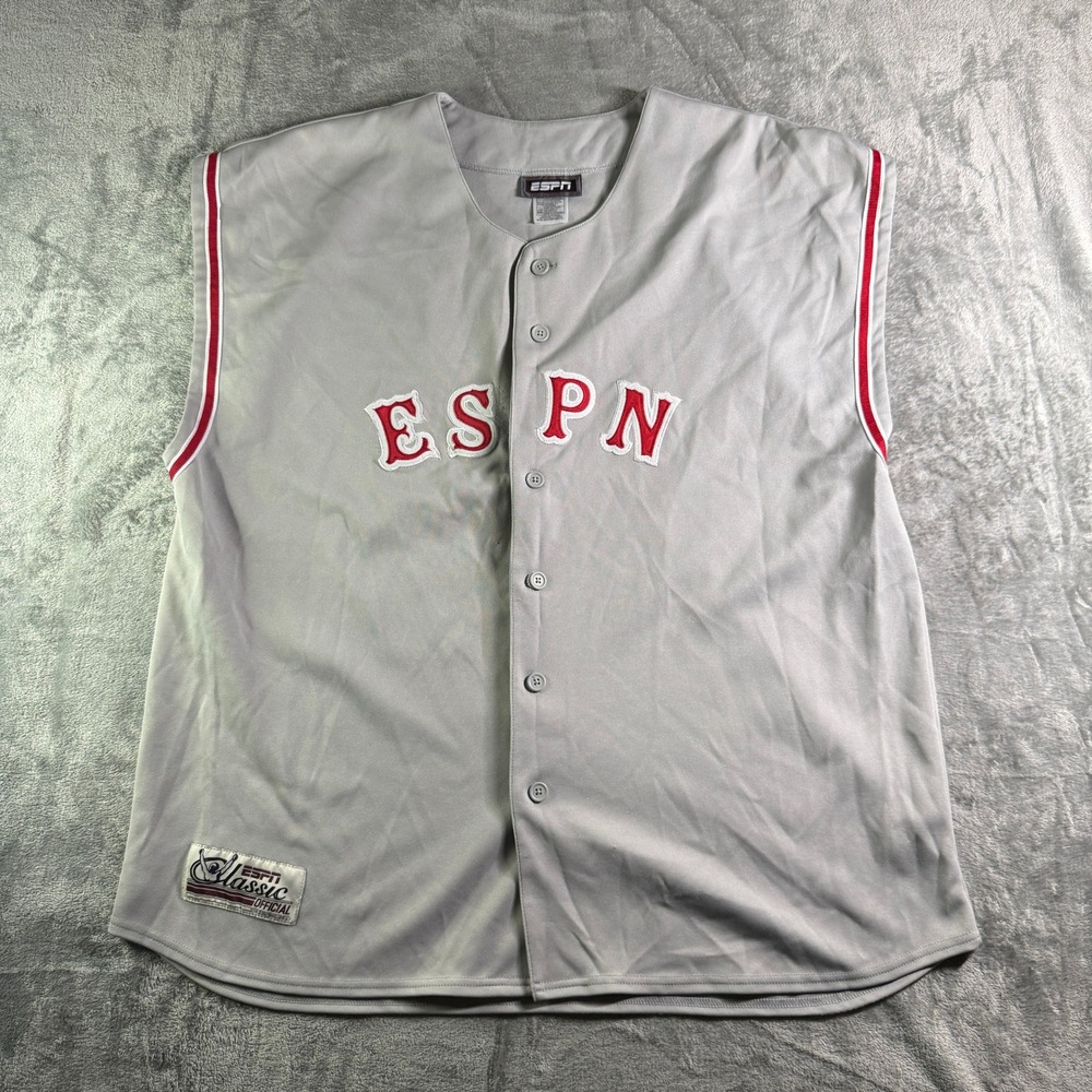 ESPN Classic Official Equipment Sleeveless Baseball Jersey XXL (READ)